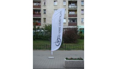Fitness Platinium Bowflag