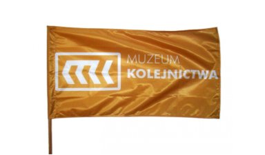Typowa flaga na drzewiec