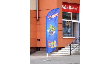 Pysio flaga 85x300 cm